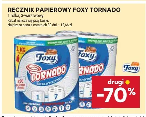 Ręcznik papierowy promocja w Stokrotka