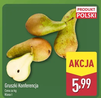 Gruszki Konferencja polskie promocja w Aldi