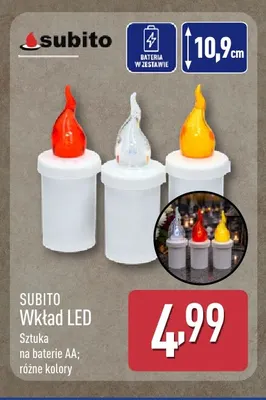 Wkład LED Subito promocja w Aldi