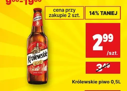 Piwo Królewskie promocja w API Market