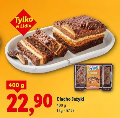 Ciacho Jeżyki 400 g promocja w Lidl