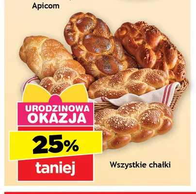 Chałki promocja w Gram Market