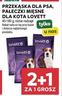 Przekąska dla psa, pałeczki mięsne dla kota promocja w Stokrotka
