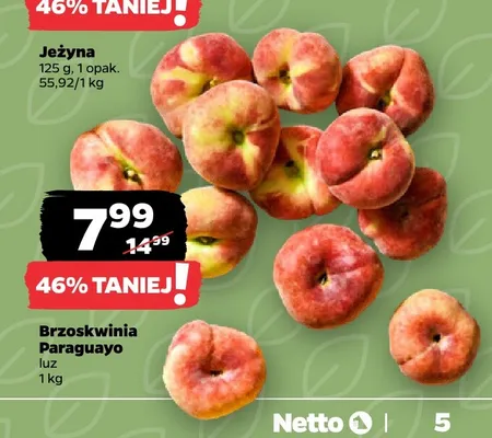 Brzoskwinia Paraguayo promocja w Netto
