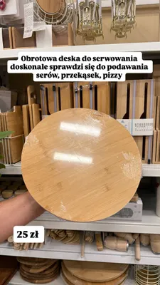 Obrotowa deska do serwowania promocja w Pepco