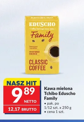 Kawa mielona Tchibo Eduscho Family promocja w Makro