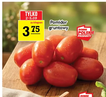 Pomidory gruntowe promocja w Gram Market