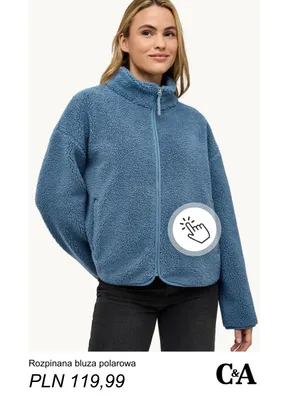 Rozpinana bluza polarowa C & A promocja w C&A
