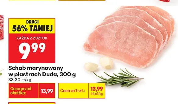 Schab marynowany w plastrach Duda promocja w Biedronka