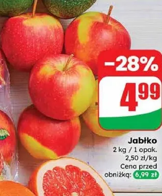 Jabłko promocja w Dino