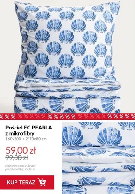 Pościel z mikrofibry EC PEARLA promocja w Homla