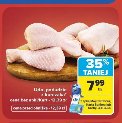 Udo z kurczaka promocja w Carrefour