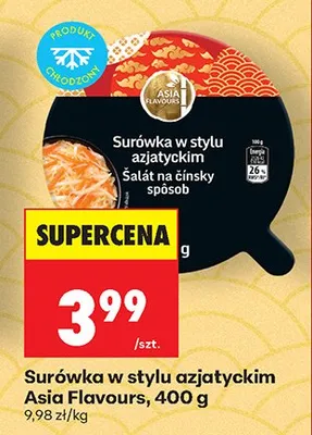 Surówka w stylu azjatyckim Asia Flavours promocja w Biedronka