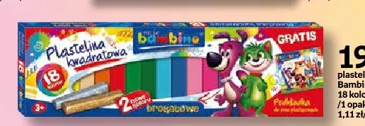 Plastelina Bambino promocja w Empik