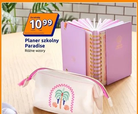 Planer szkolny Paradise promocja w Action
