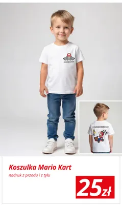 Koszulka dziecięca Mario Kart promocja w KiK