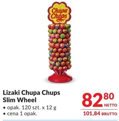 Lizaki Chupa Chups Slim Wheel promocja w Makro