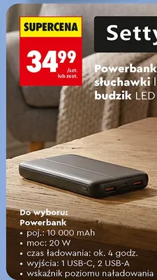 Powerbank promocja w Biedronka