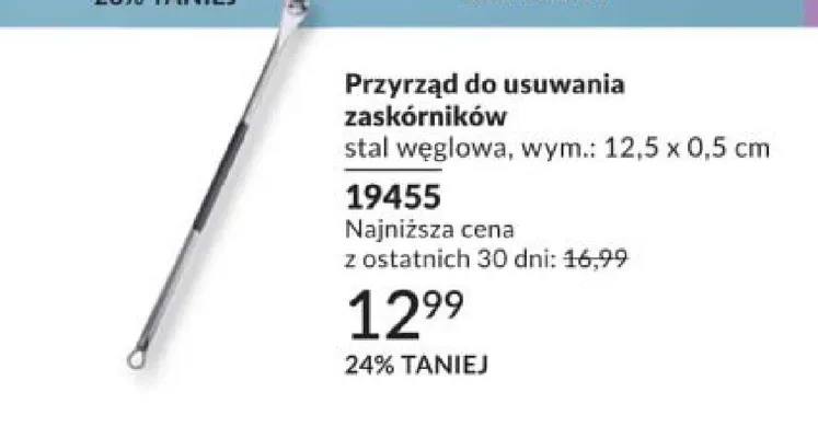 Przyrząd do usuwania zaskórników promocja w AVON