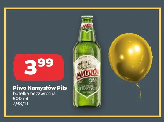 Piwo Namysłów Pils promocja w Netto