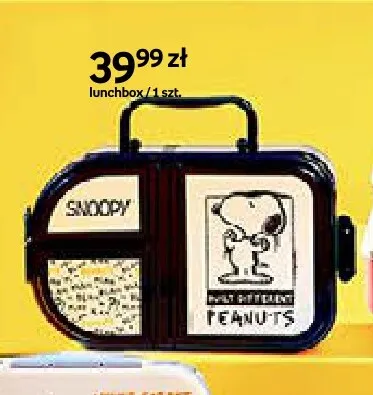Lunchbox Snoopy promocja w Empik