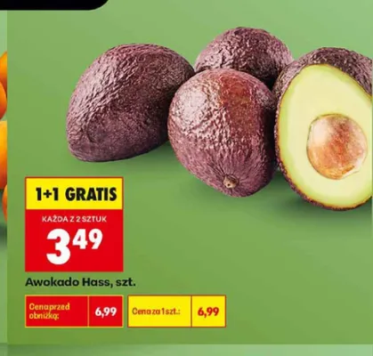 Awokado Hass promocja w Biedronka