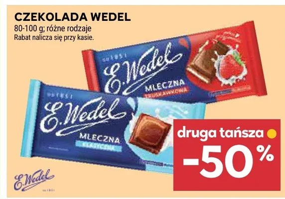 Czekolada mleczna promocja w Stokrotka