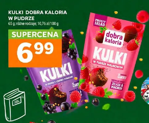 Kulki w pudrze malinowym Dobra Kaloria promocja w Stokrotka