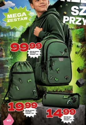 Piórnik tuba Pins Pixel Starpak promocja w Twój Market