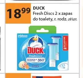 Zapas krążków do toalet Fresh Discs Duck 2-pak promocja w Drogerie Laboo