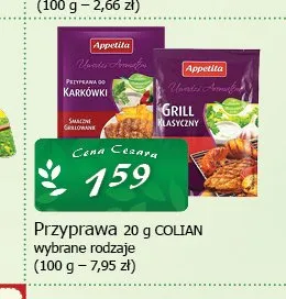 Przyprawa Appetita promocja w CEZAR Delikatesy