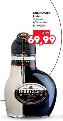 Likier Sheridan's promocja w Kaufland