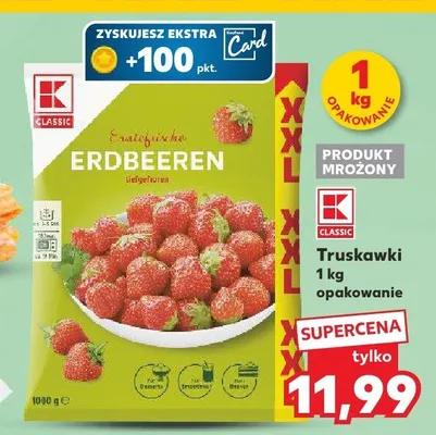 Truskawki Świeże jesz promocja w Kaufland