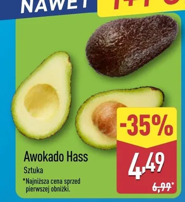Awokado Hass promocja w Aldi
