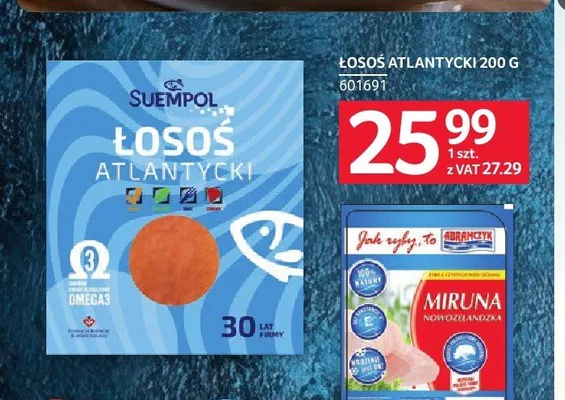 Łosoś atlantycki Suempol promocja w Selgros