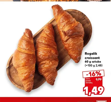 Rogalik croissant promocja w Kaufland
