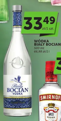 Wódka Biały Bocian promocja w Groszek