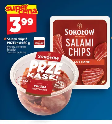 Przekąski Sokołów promocja w TOPAZ