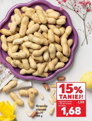 Orzechy ziemne luzem promocja w Kaufland