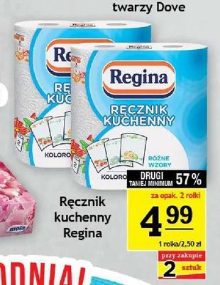 Ręcznik kuchenny Regina promocja w Gram Market