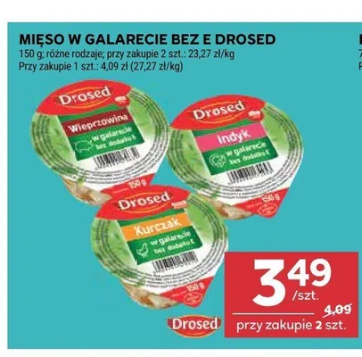 Kurczak w galarecie bez E Drosed promocja w Stokrotka