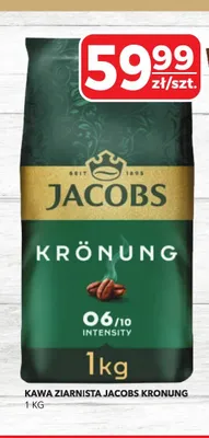 Kawa ziarnista Jacobs Kronung promocja w Top Market