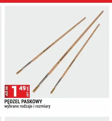 Pędzel paskowy promocja w Merkury Market