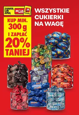 Cukierki na wagę promocja w Biedronka