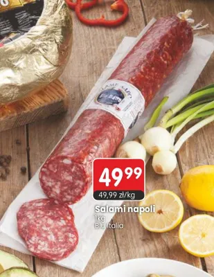 Salami napoli Blu Italia promocja w Market Point