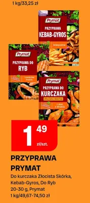 Przyprawa Kebab-Gyros Prymat promocja w Chorten