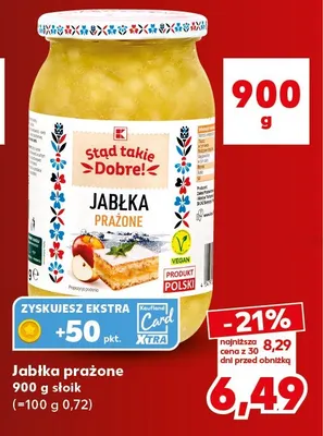 Jabłka prażone K-Stąd Takie Dobre promocja w Kaufland