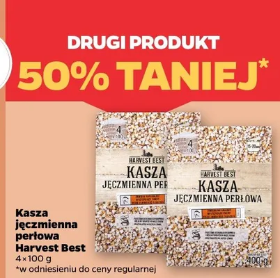 Kasza jęczmienna perłowa promocja w Netto