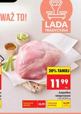 Łopatka wieprzowa promocja w Biedronka