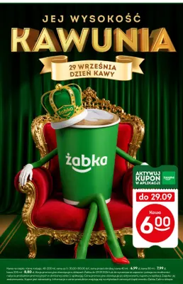 Kawa na ciepło Żabka promocja w Żabka
